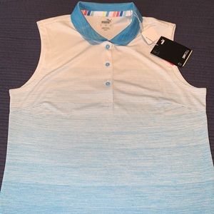 ⛳️ NWT Puma sleeveless ombre golf top